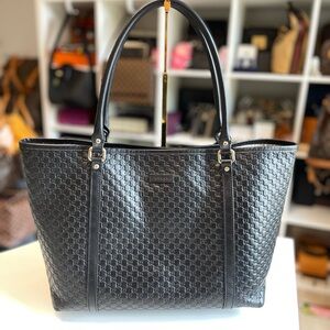 SOLD‼️Gucci Microguccissima Tote Bag